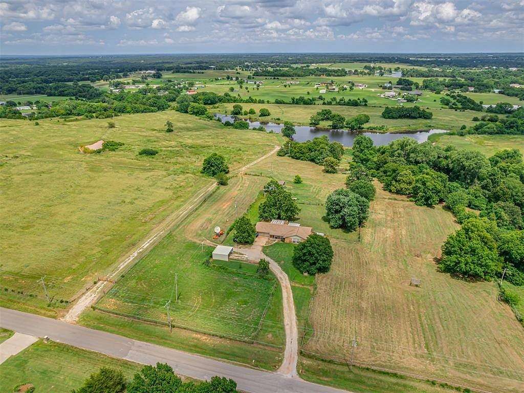 71.6 Acres of Recreational Land with Home for Sale in Noble, Oklahoma
