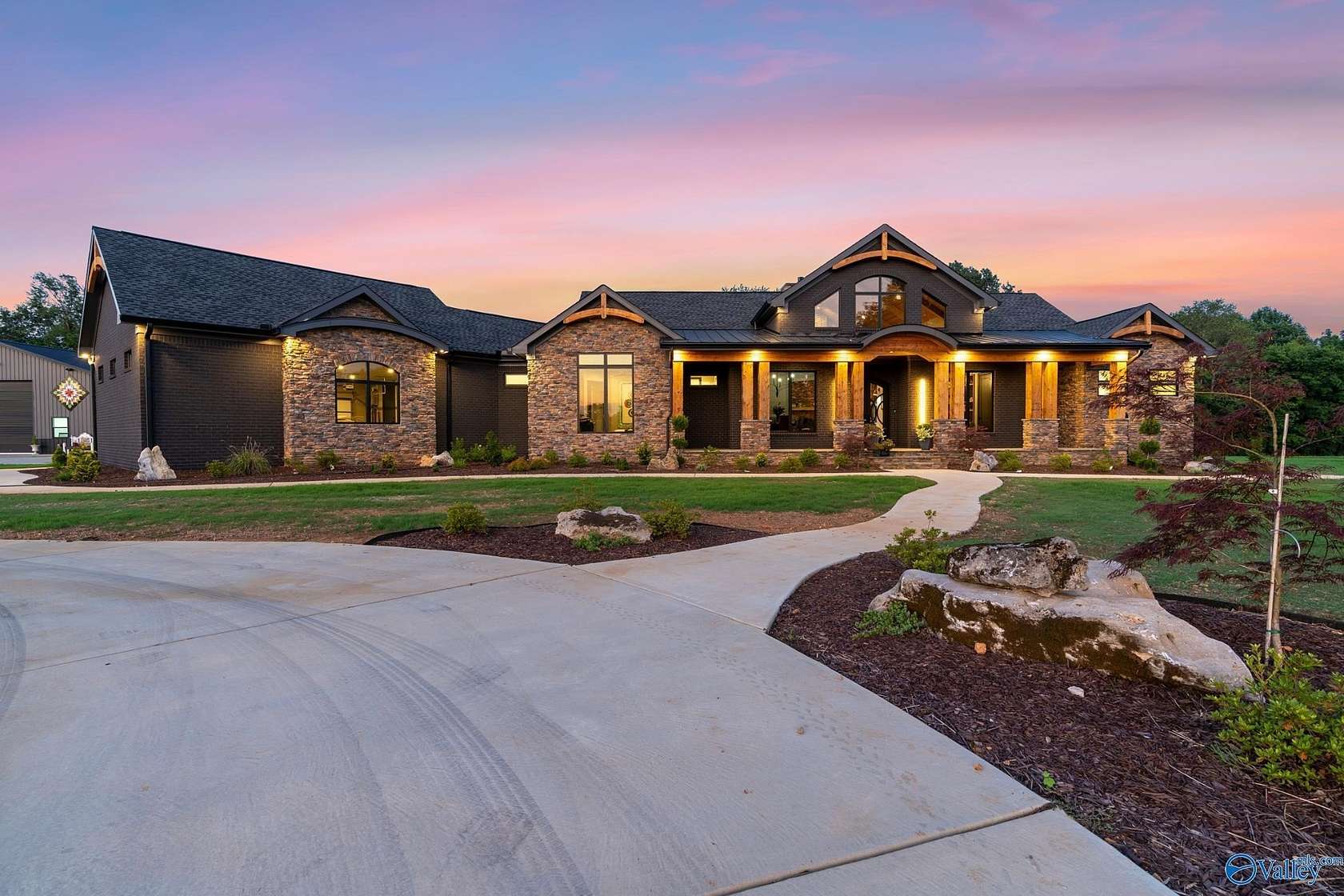 3.3 Acres of Land with Home for Sale in Hazel Green, Alabama