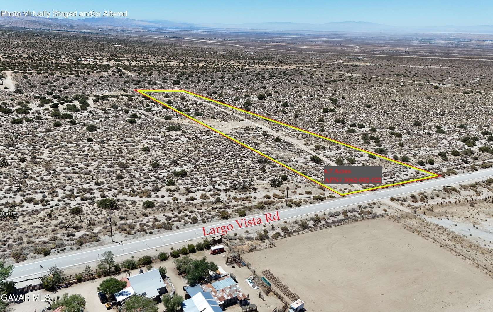 6.7 Acres of Land for Sale in Llano, California