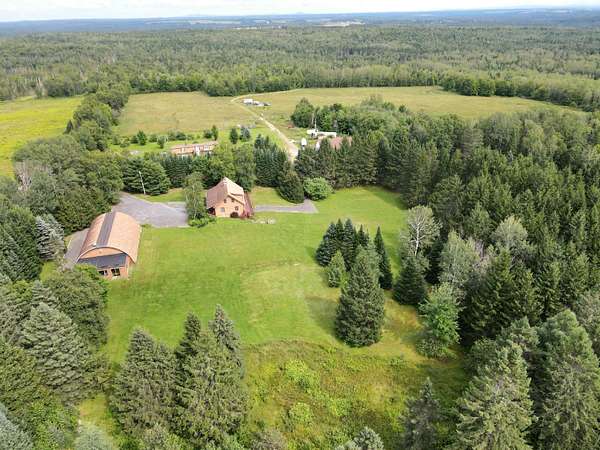 102 Acres of Recreational Land with Home for Sale in New Sweden, Maine