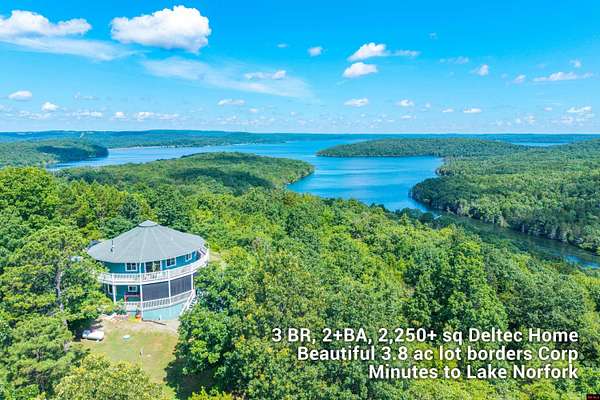 3.8 Acres of Residential Land with Home for Sale in Jordan, Arkansas