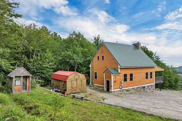 5.6 Acres of Residential Land with Home for Sale in Groton, New Hampshire