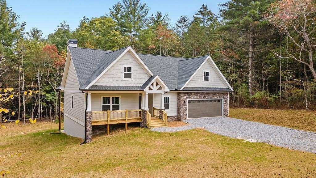 4.3 Acres of Residential Land with Home for Sale in Blairsville, Georgia