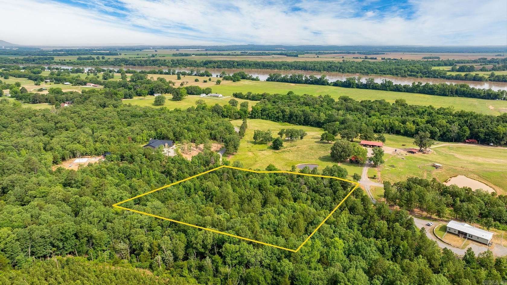3.7 Acres of Residential Land for Sale in Houston, Arkansas