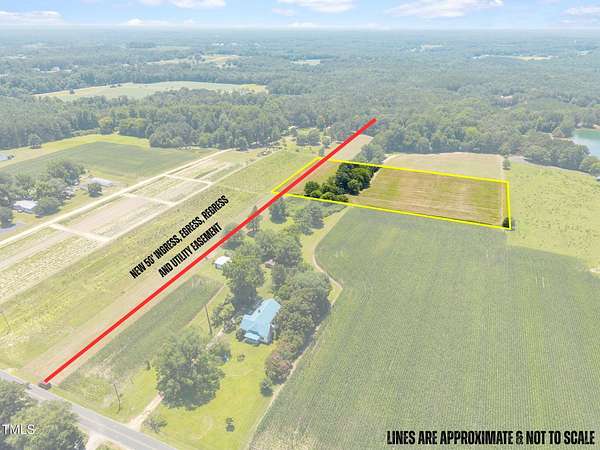 5.72 Acres of Land for Sale in Lillington, North Carolina
