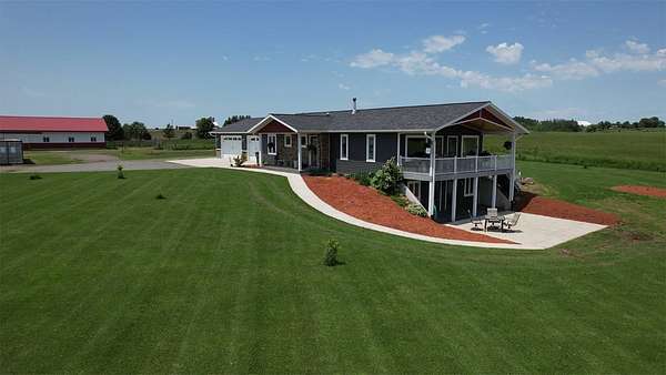 34 Acres of Agricultural Land with Home for Sale in Stratford, Wisconsin