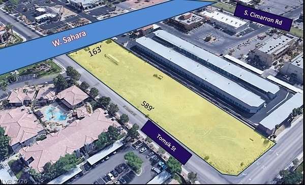 2.22 Acres of Commercial Land for Sale in Las Vegas, Nevada