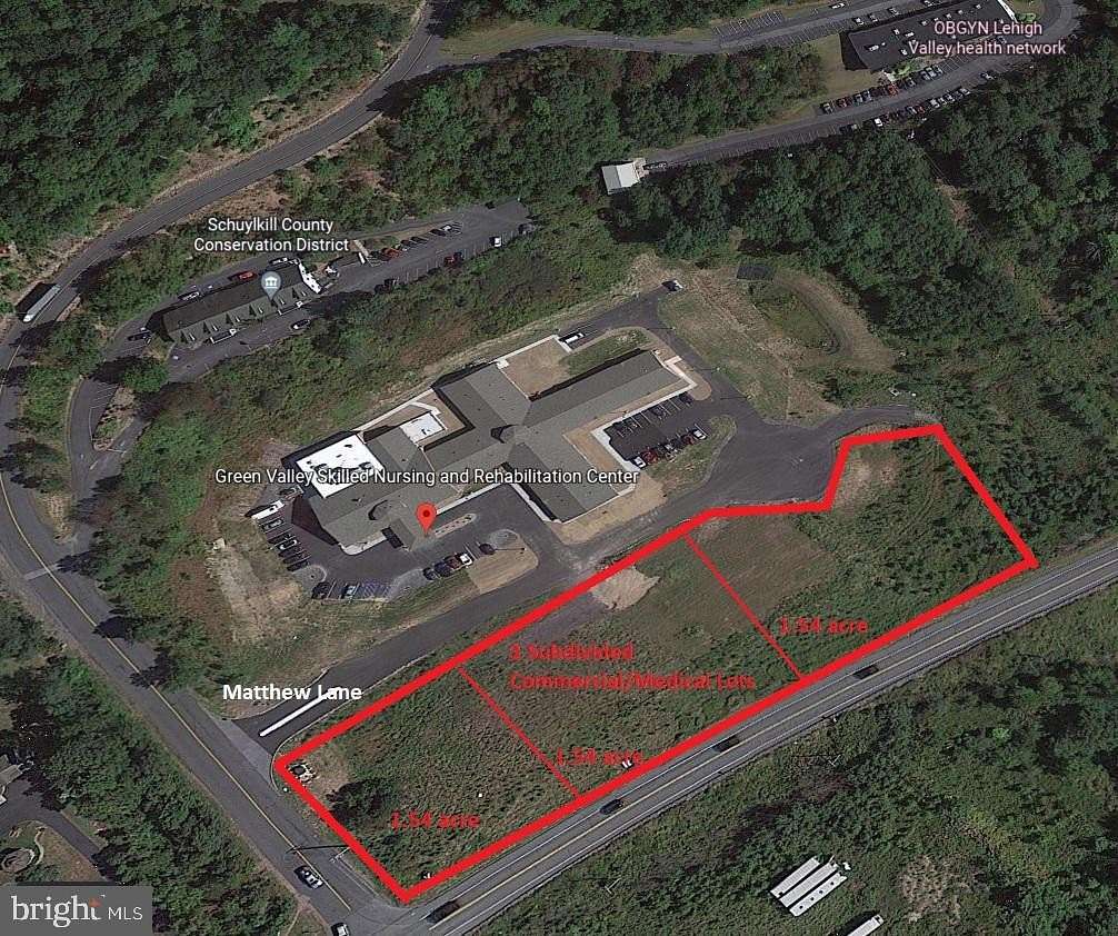 1.55 Acres of Residential Land for Sale in Pottsville, Pennsylvania