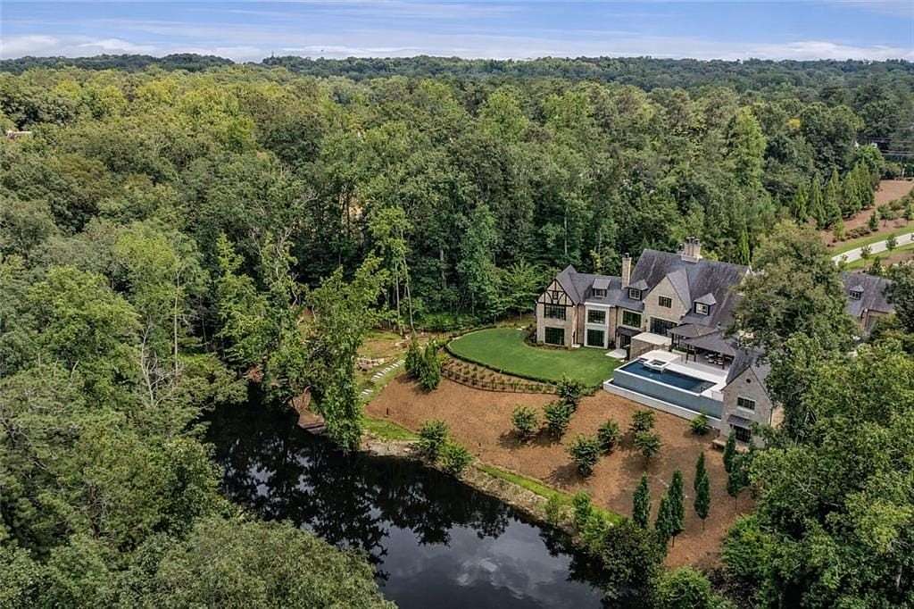 6.58 Acres of Land with Home for Sale in Sandy Springs, Georgia