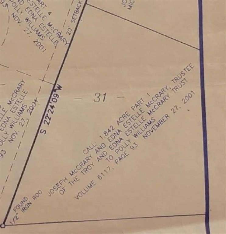 1.84 Acres of Land for Sale in Tyler, Texas