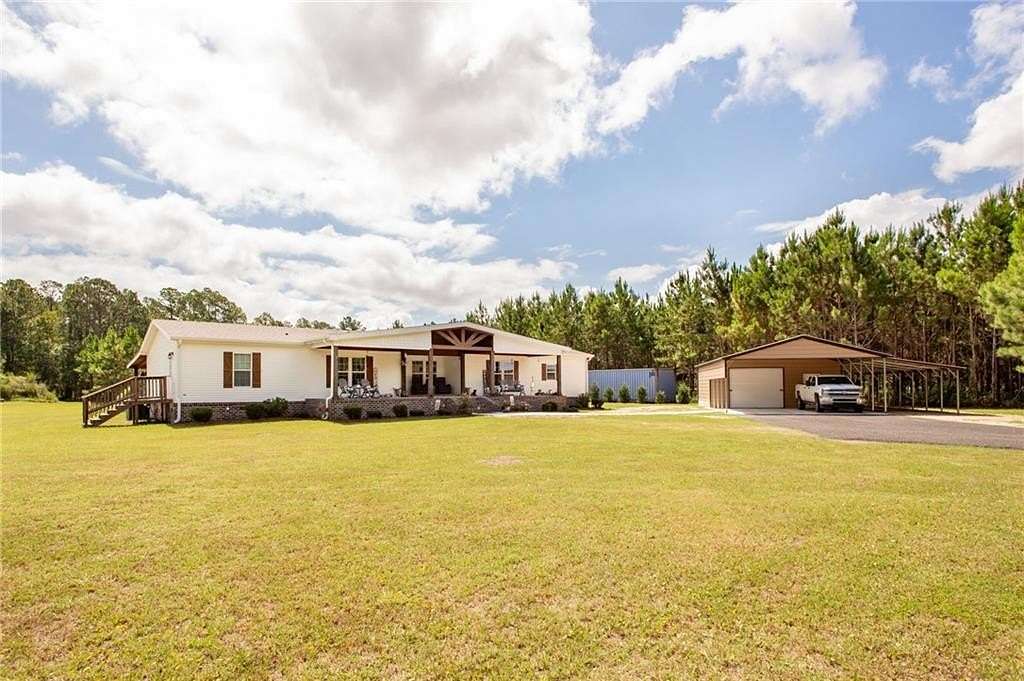 10 Acres of Land with Home for Sale in Blackshear, Georgia