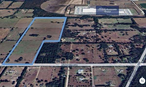 109 Acres of Agricultural Land for Sale in Alachua, Florida