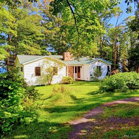 4.8 Acres of Residential Land with Home for Sale in Pelkie, Michigan