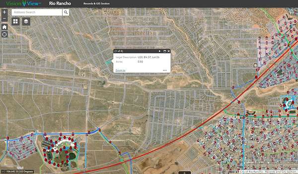 0.5 Acres of Residential Land for Sale in Rio Rancho, New Mexico