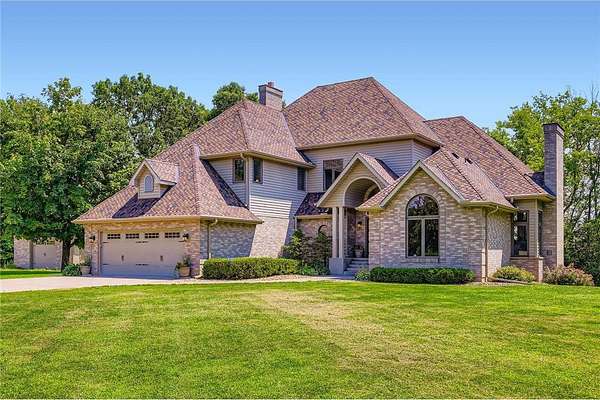 6.6 Acres of Residential Land with Home for Sale in Chisago City, Minnesota