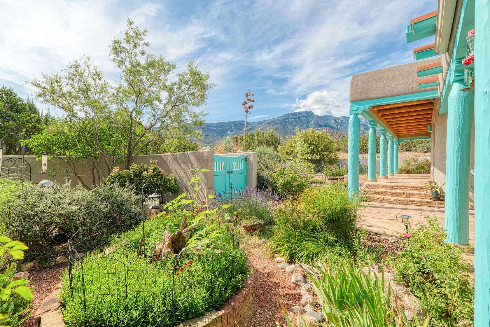 3 Acres of Residential Land with Home for Sale in Placitas, New Mexico