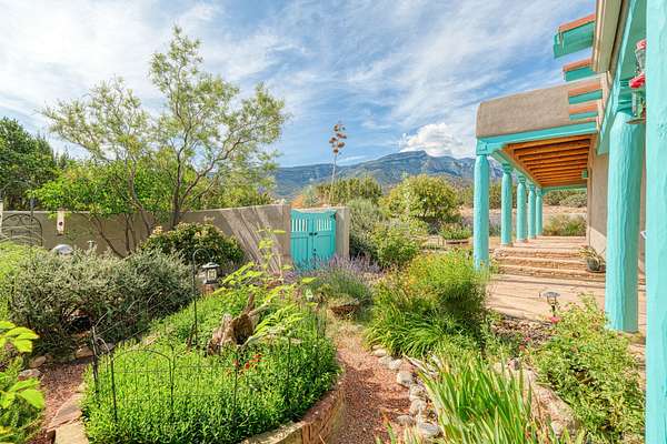 3 Acres of Residential Land with Home for Sale in Placitas, New Mexico