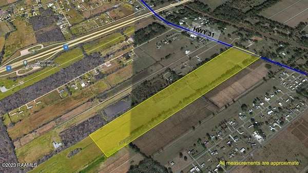 37.7 Acres of Mixed-Use Land for Sale in Breaux Bridge, Louisiana