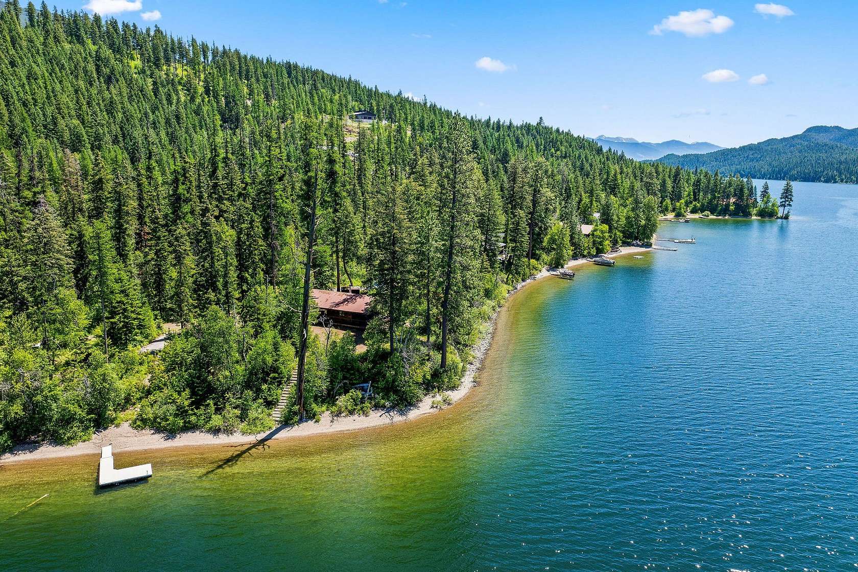 2.38 Acres of Residential Land with Home for Sale in Bigfork, Montana