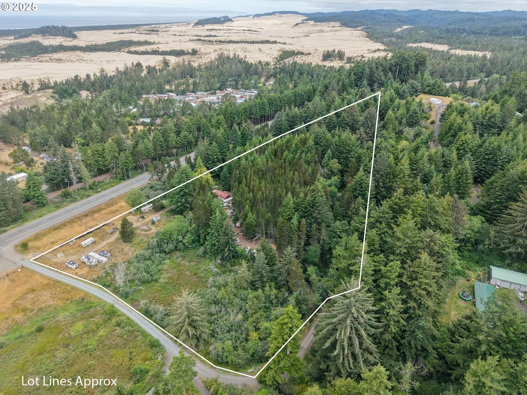 9.2 Acres of Residential Land for Sale in North Bend, Oregon