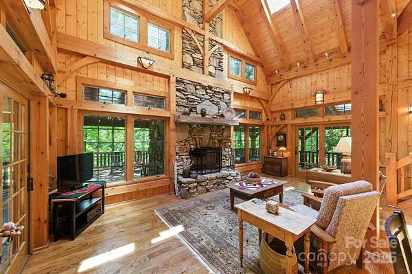 3 Acres of Residential Land with Home for Sale in Burnsville, North Carolina