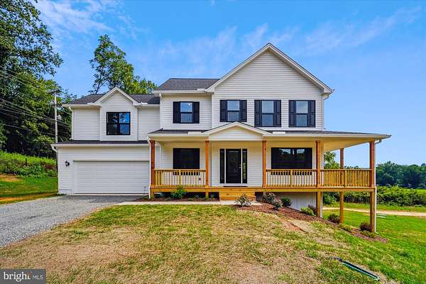 11.6 Acres of Land with Home for Sale in Reva, Virginia