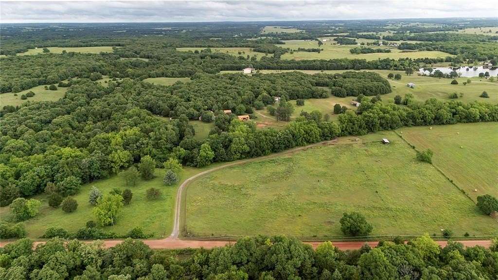 32.1 Acres of Land with Home for Sale in Chandler, Oklahoma