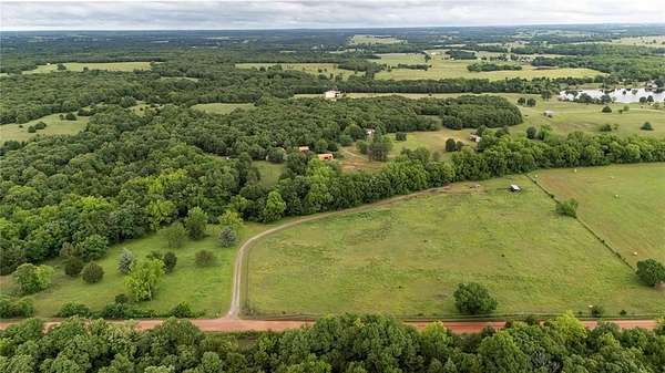 32.1 Acres of Land with Home for Sale in Chandler, Oklahoma