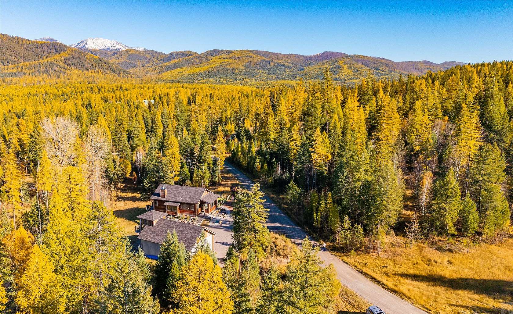 4.56 Acres of Residential Land with Home for Sale in Martin City, Montana