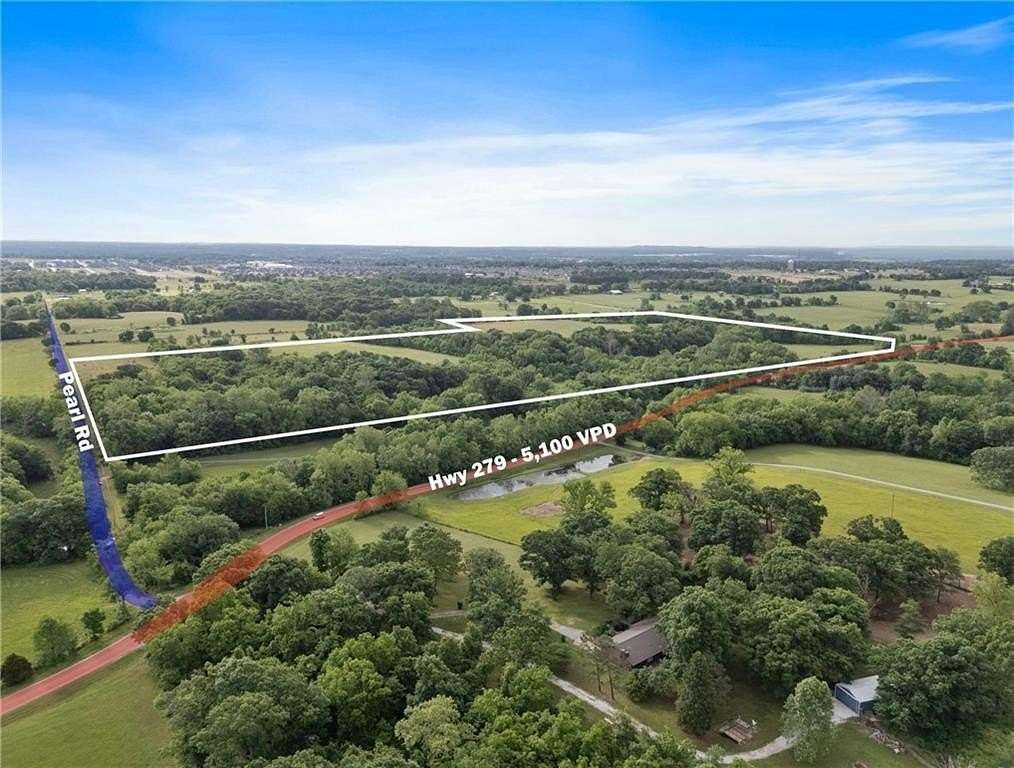 69.5 Acres of Mixed-Use Land for Sale in Centerton, Arkansas