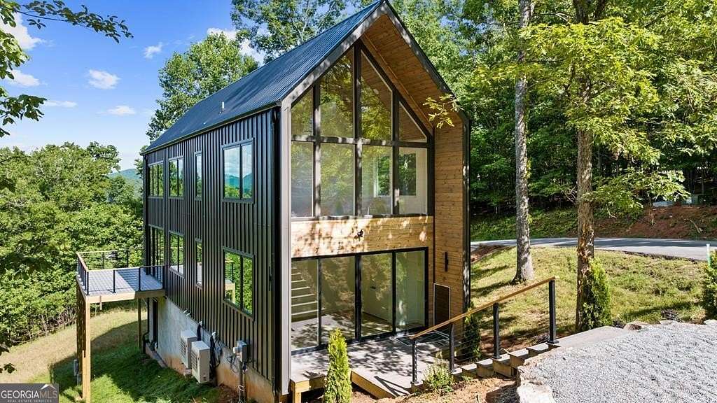 4 Acres of Residential Land with Home for Sale in Young Harris, Georgia