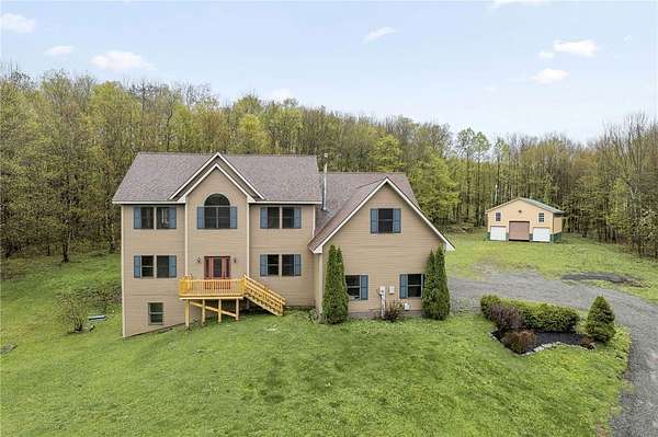 11 Acres of Land with Home for Sale in Cincinnatus, New York