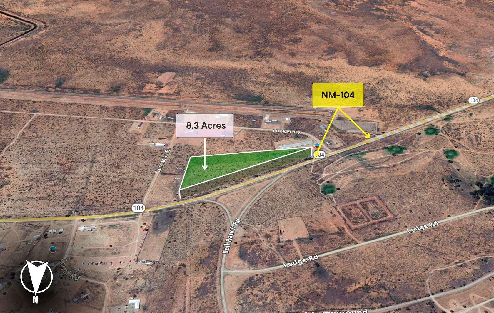 8.32 Acres of Residential Land for Sale in Conchas, New Mexico