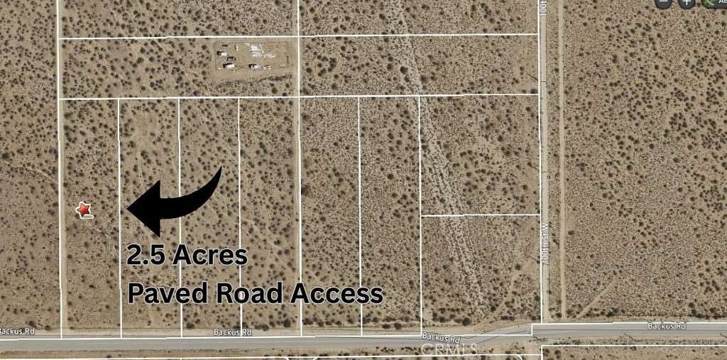 2.5 Acres of Land for Sale in Rosamond, California