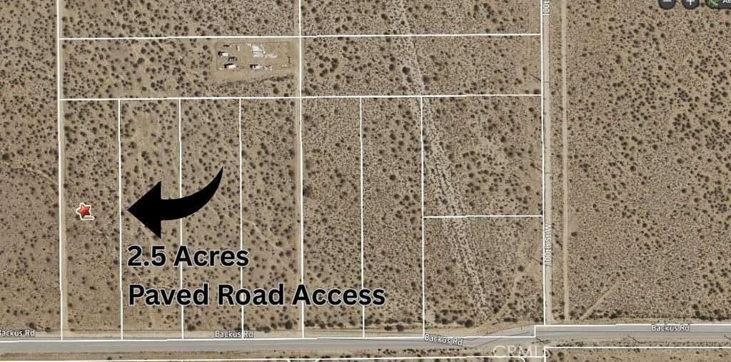 2.5 Acres of Land for Sale in Rosamond, California