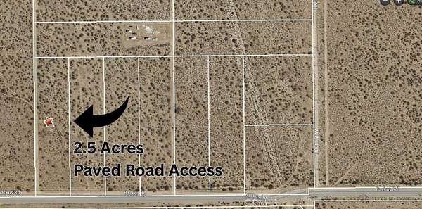 2.5 Acres of Land for Sale in Rosamond, California