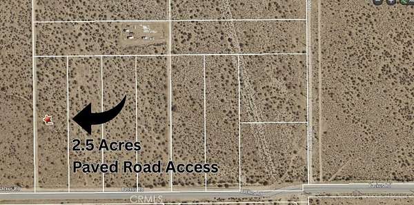 2.5 Acres of Land for Sale in Rosamond, California