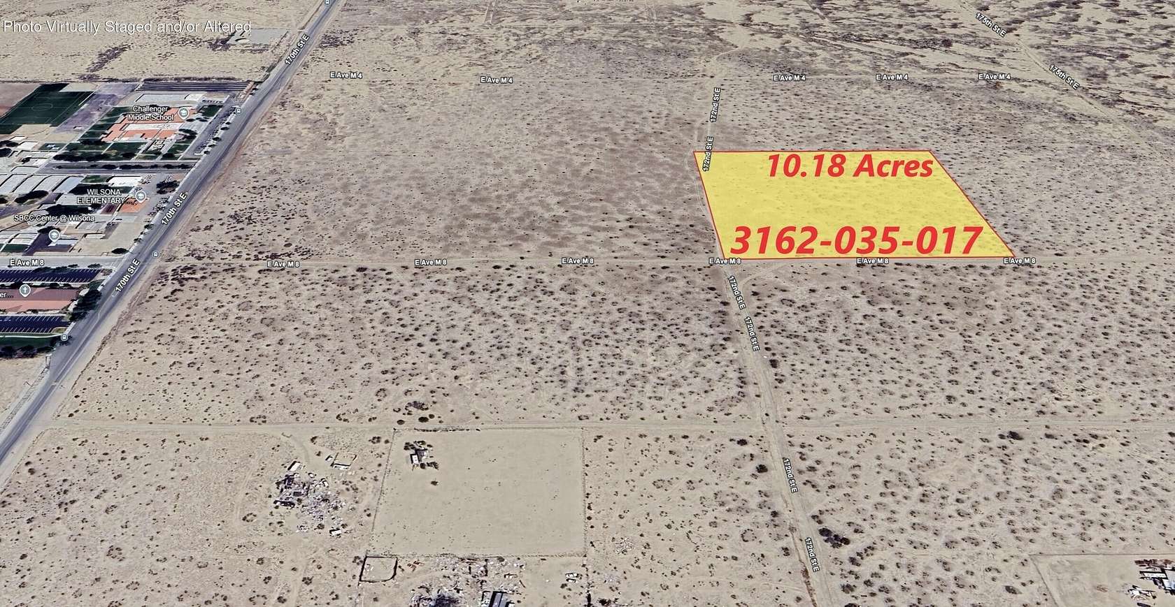 10.2 Acres of Land for Sale in Lancaster, California