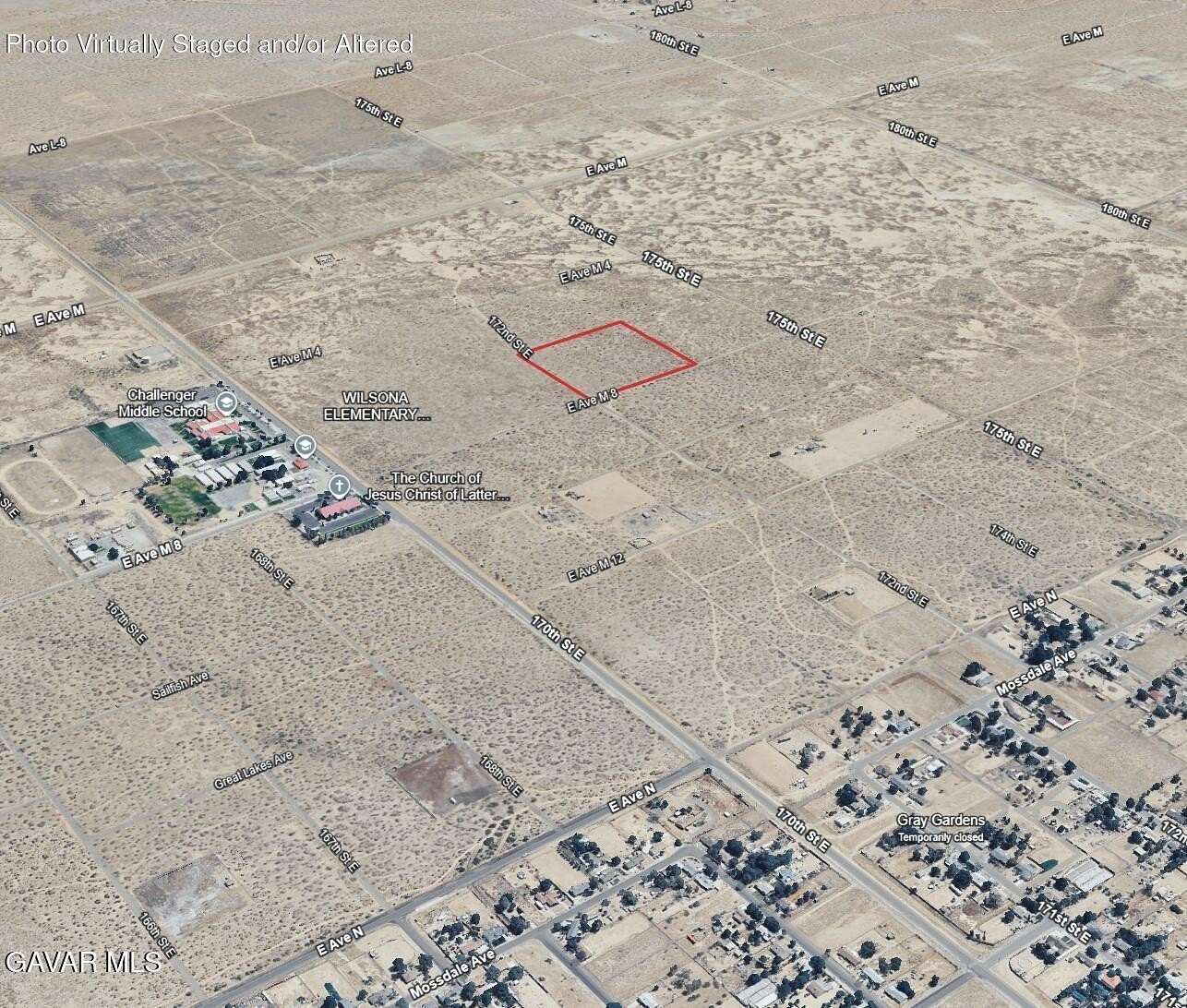 10.2 Acres of Land for Sale in Lancaster, California