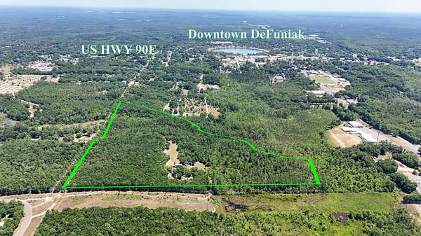 49 Acres of Recreational Land with Home for Sale in DeFuniak Springs, Florida