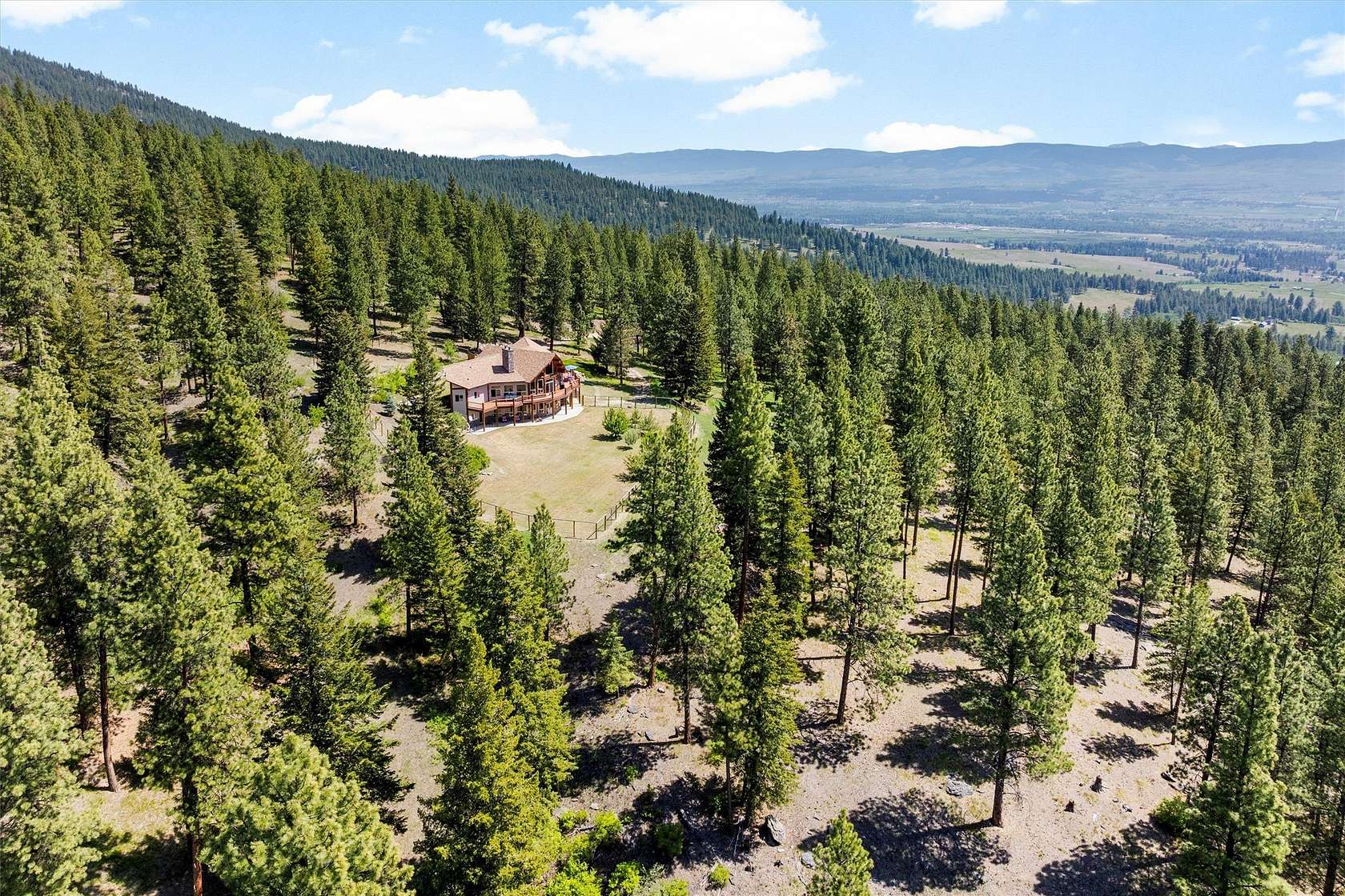 116 Acres of Recreational Land with Home for Sale in Victor, Montana