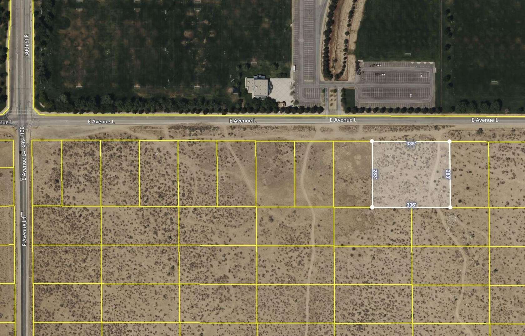 2.18 Acres of Commercial Land for Sale in Palmdale, California