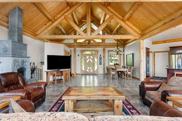 95.9 Acres of Recreational Land with Home for Sale in Victor, Montana