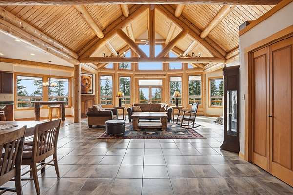 95.9 Acres of Recreational Land with Home for Sale in Victor, Montana