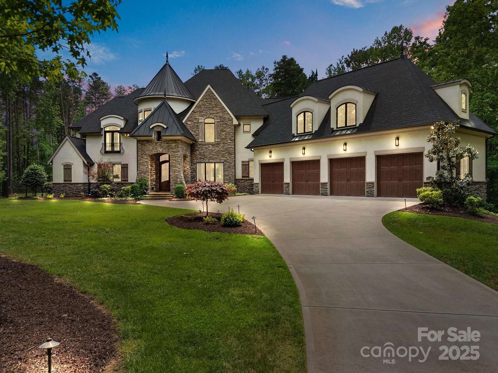 3.1 Acres of Residential Land with Home for Sale in Concord, North Carolina