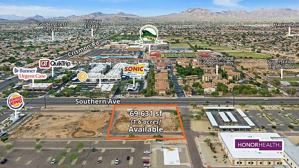 1.6 Acres of Land for Sale in Mesa, Arizona