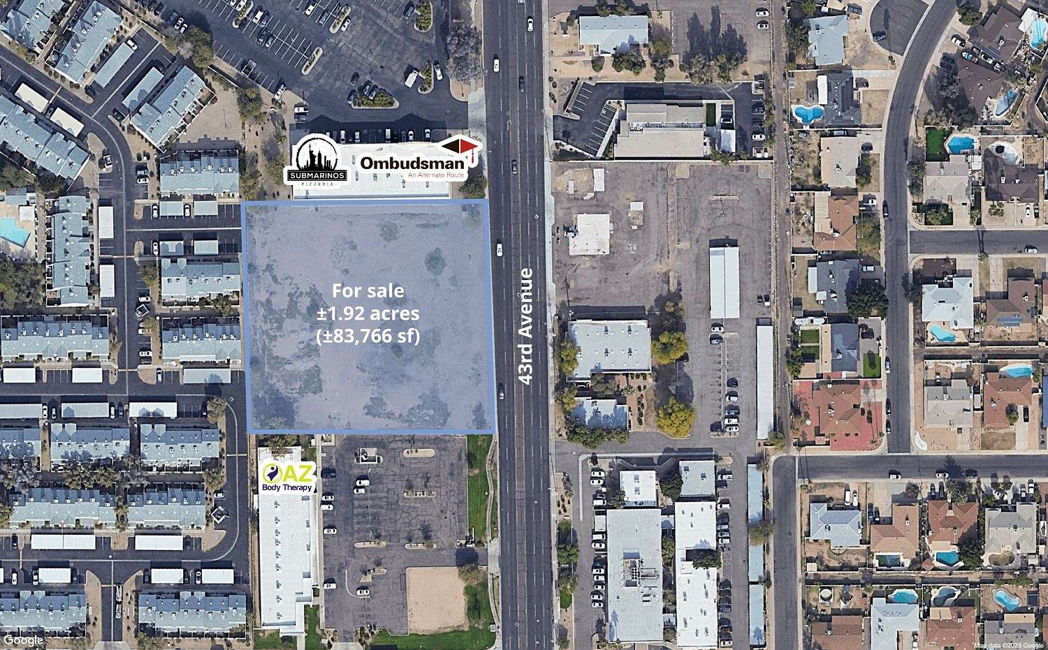 2 Acres of Land for Sale in Glendale, Arizona