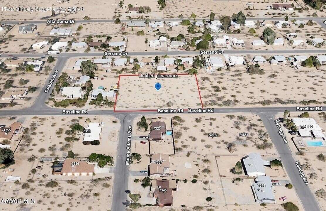 Residential Land for Sale in Twentynine Palms, California