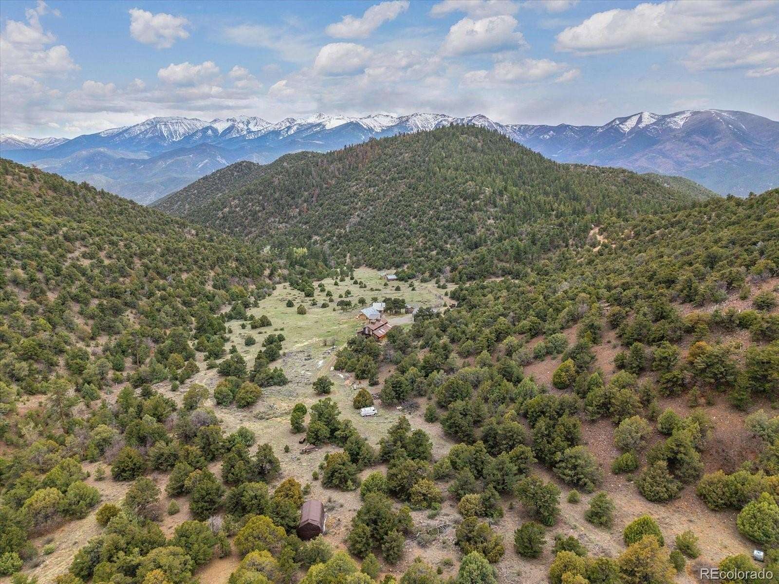 70 Acres of Land with Home for Sale in Salida, Colorado