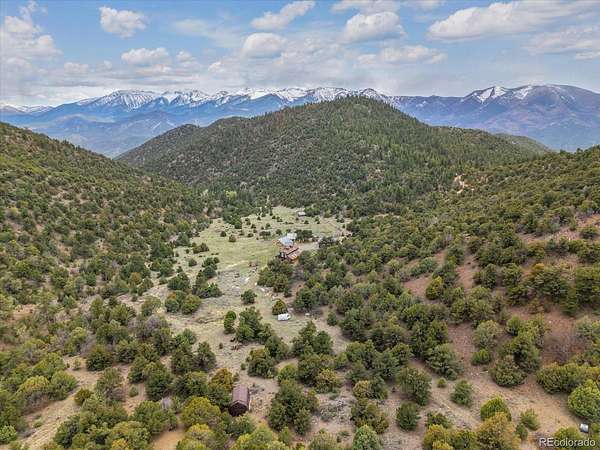 70 Acres of Land with Home for Sale in Salida, Colorado